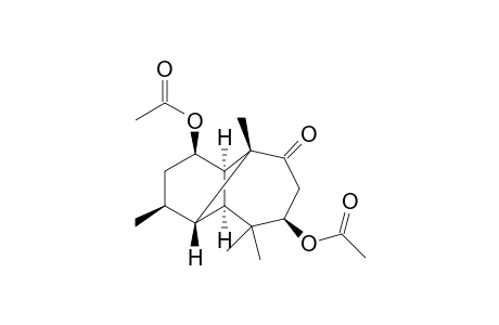 (1R,3S,4S,5S,7R,10R,11R)-1,7-Diacetyloxy-9-oxolongipinane