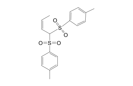 Benzene, 1,1'-[2-butenylidenebis(sulfonyl)]bis[4-methyl-, (E)-