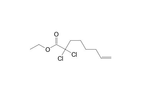 7-Octenoic acid, 2,2-dichloro-, ethyl ester
