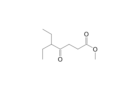 Heptanoic acid, 5-ethyl-4-oxo-, methyl ester