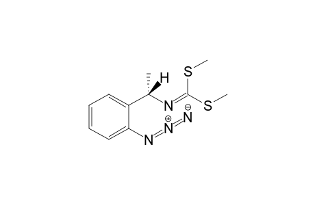 (S)-Dimethyl N-[1-(2-Azidophenyl)ethyl]dithiocarbonimidate