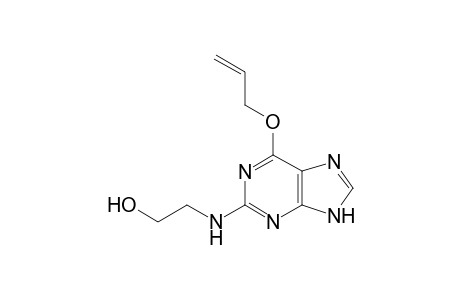 2-[(6-allyloxy-7H-purin-2-yl)amino]ethanol