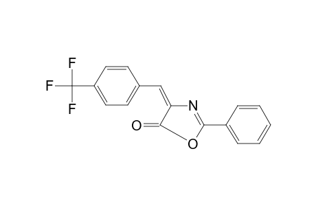(4E)-2-phenyl-4-[4-(trifluoromethyl)benzylidene]-1,3-oxazol-5(4H)-one