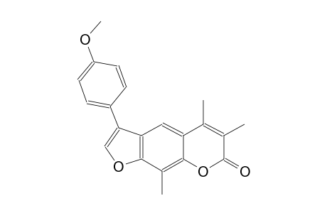 3-(4-methoxyphenyl)-5,6,9-trimethyl-7H-furo[3,2-g]chromen-7-one