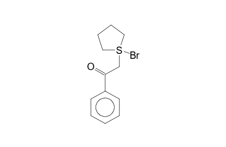 2-(1-Bromotetrahydro-1H-1lambda~4~-thien-1-yl)-1-phenylethanone
