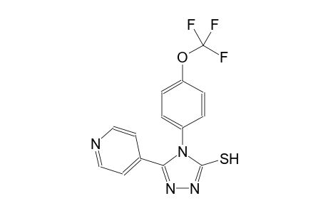 4H-1,2,4-triazole-3-thiol, 5-(4-pyridinyl)-4-[4-(trifluoromethoxy)phenyl]-