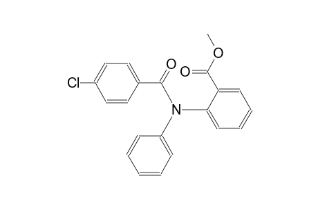 methyl 2-[(4-chlorobenzoyl)anilino]benzoate
