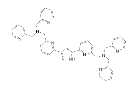 N,N'-(6,6'-(1H-pyrazole-3,5-diyl)bis(pyridine-6,2-diyl))bis(methylene)bis(1-(pyridin-2-yl)-N-(pyridin-2-ylmethyl)methanamine)