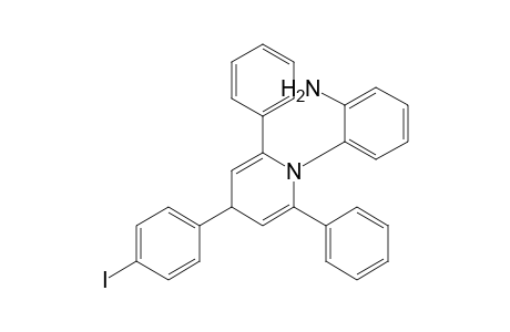 1-(2'-Aminophenyl)-2,6-diphenyl-4-(p-iodophenyl)-1,4-dihydropyridine