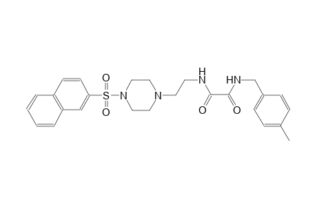 N~1~-(4-methylbenzyl)-N~2~-{2-[4-(2-naphthylsulfonyl)-1-piperazinyl]ethyl}ethanediamide