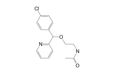 Carbinoxamine-M (bis-nor-) AC