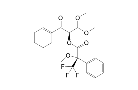 (S)-((R)-1-cyclohexenyl-3,3-dimethoxy-1-oxopropan-2-yl) 3,3,3-trifluoro-2-methoxy-2-phenylpropanoate