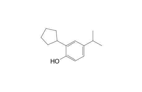 2-Cyclopentyl-4-isopropylphenol