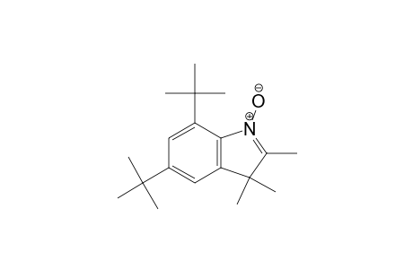 3H-Indole, 5,7-bis(1,1-dimethylethyl)-2,3,3-trimethyl-, 1-oxide