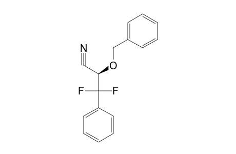 (R)-2-BENZYLOXY-3,3-DIFLUORO-3-PHENYLPROPIONITRILE