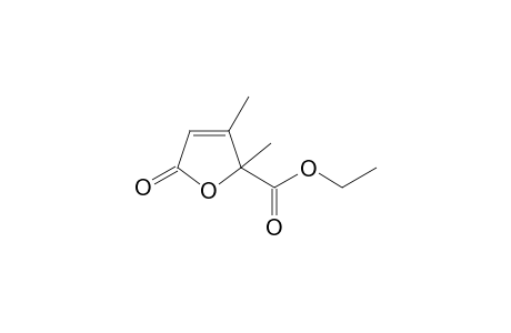 5-keto-2,3-dimethyl-furan-2-carboxylic acid ethyl ester