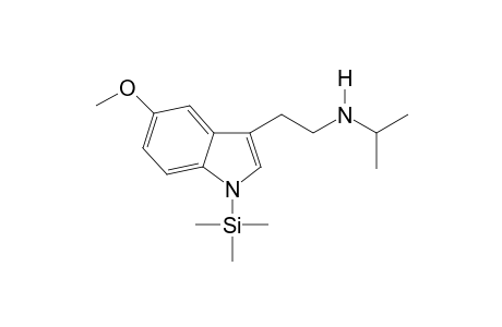 5-Methoxy-N-isopropyltryptamine TMS