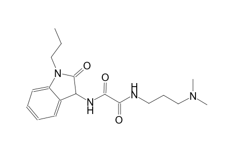 ethanediamide, N~1~-(2,3-dihydro-2-oxo-1-propyl-1H-indol-3-yl)-N~2~-[3-(dimethylamino)propyl]-