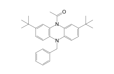 5-Acetyl-3,7-di(t-butyl)-5,10-dihydro-10-benzylphenazine