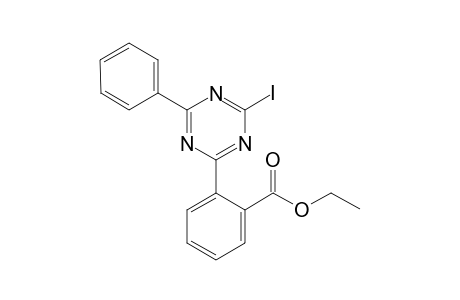 Ethyl 2-(4-iodo-6-phenyl-1,3,5-triazin-2-yl)benzoate