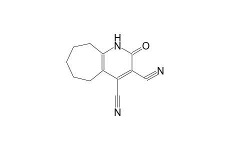 1H-cyclohepta[b]pyridine-3,4-dicarbonitrile, 2,5,6,7,8,9-hexahydro-2-oxo-