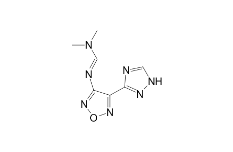 N,N-Dimethyl-N'-[4-(1H-1,2,4-triazol-3-yl)-1,2,5-oxadiazol-3-yl]imidoformamide