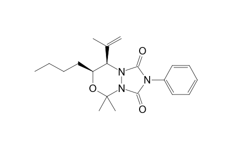 (7S,8R)-7-butyl-5,5-dimethyl-2-phenyl-8-prop-1-en-2-yl-7,8-dihydro-[1,2,4]triazolo[1,2-c][1,3,4]oxadiazine-1,3-dione