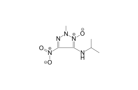 2H-1,2,3-triazol-4-amine, 2-methyl-N-(1-methylethyl)-5-nitro-, 3-oxide