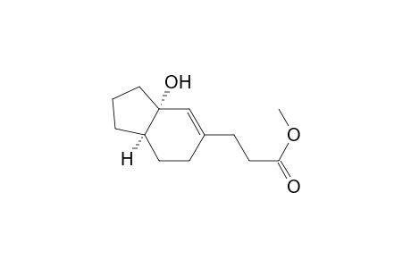 1H-Indene-5-propanoic acid, 2,3,3a,6,7,7a-hexahydro-3a-hydroxy-,methyl ester, cis-