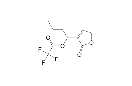 3-(1-Trifluoroacetoxybutyl)-5H-furan-2-one