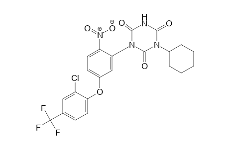 1,3,5-Triazine-2,4,6(1H,3H,5H)-trione, 1-[5-[2-chloro-4-(trifluoromethyl)phenoxy]-2-nitrophenyl]-3-cyclohexyl-