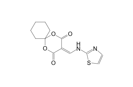 3-[(1,3-thiazol-2-ylamino)methylene]-1,5-dioxaspiro[5.5]undecane-2,4-dione
