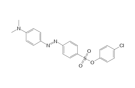 4'-(Dimethylamino)-4-(4'-chlorophenoxysulfonyl)azobenzene