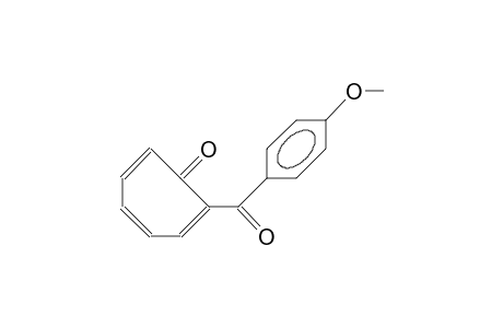 2-(4-Methoxy-benzoyl)-2,4,6-cycloheptatrienone