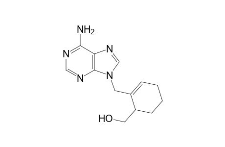 9-{[3-(Hydroxymethyl)cyclohex-1-en-2-yl]methyl}adenine