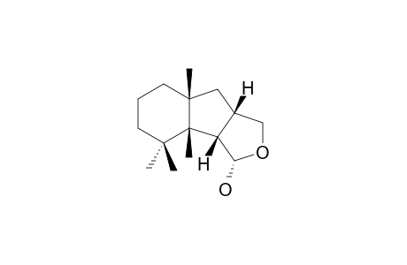 3B,4,4,7A-TETRAMETHYL-1-H-DECAHYDROINDENO-[1,2-C]-FURAN-3-OL