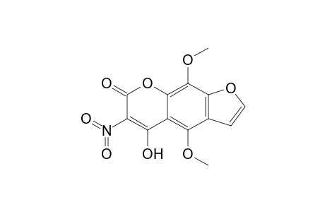 4,9-Dimethoxy-5-hydroxy-6-nitro-7H-furo[3,2-g][1]benzopyran-7-one