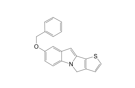 8-(benzyloxy)-4H-thieno[2',3':3,4]pyrrolo[1,2-a]indole