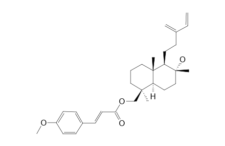 8-ALPHA-HYDROXY-LABDA-13(16),14-DIEN-19-YL-PARA-METHOXYCINNAMATE