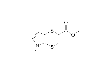 Methyl 5-methyl-5H-[1,4]dithiino[2,3-b]pyrrole-2-carboxylate