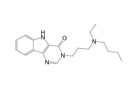 4H-pyrimido[5,4-b]indol-4-one, 3-[3-(butylethylamino)propyl]-3,5-dihydro-
