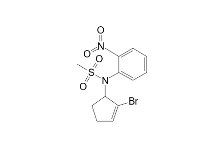 N-(2-Bromocyclopent-2-enyl)-N-(2-nitrophenyl)methanesulfonamide