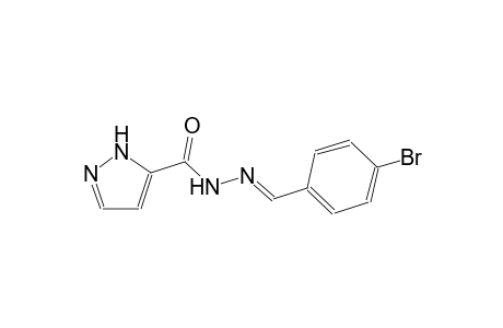 N'-[(E)-(4-bromophenyl)methylidene]-1H-pyrazole-5-carbohydrazide