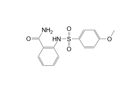 2-{[(4-methoxyphenyl)sulfonyl]amino}benzamide