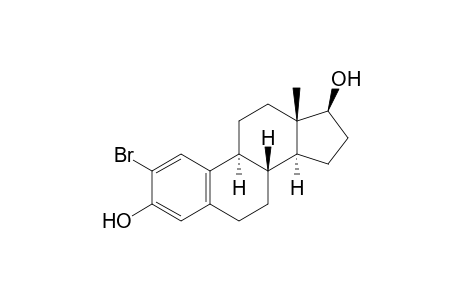 1,3,5(10)-estratrien-2-bromo-3,17β-diol