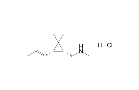 [(1R,3S)-2,2-Dimethyl-3-(2-methylpropenyl)cyclopropylmethyl]methylamine hydrochloride