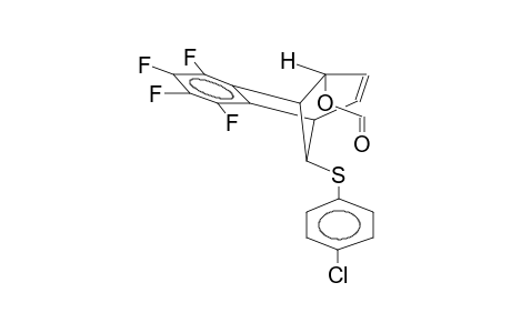 2-EXO-FORMYLOXY-8-ANTI-(PARA-CHLOROPHENYL)THIO-6,7-TETRAFLUOROBENZOBICYCLO[3.2.1]OCTA-3,6-DIENE