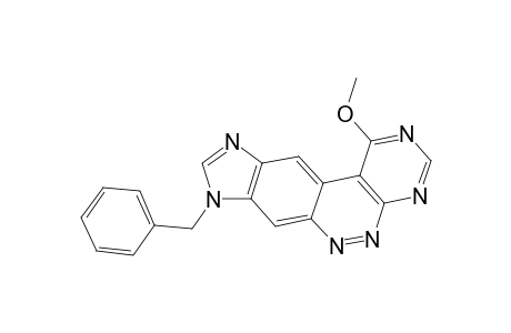 3-Benzyl-10-methoxypyrimido[6,5-i]imidazo[4,5-g]-cinnoline