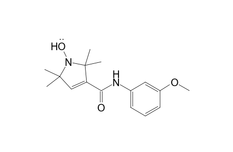 3-Methoxyphenylaminocarbonyl-2,2,5,5-tetramethyl-2,5-dihydropyrrole1-oxyl