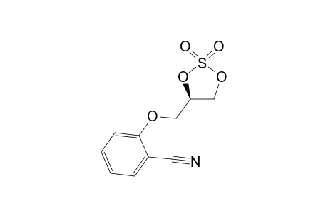 (2R)-4-(2-Cyanophenoxymethyl)-1,3,2-dioxathiolane-2,2-dioxide